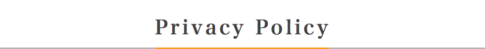 Privacy Policy